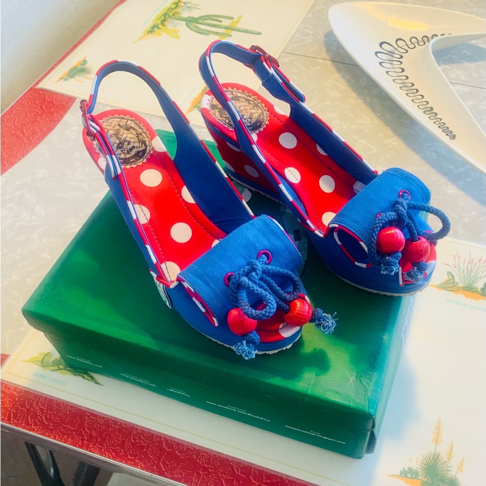 Miss L Fire Nandi Wedges, Size 39
